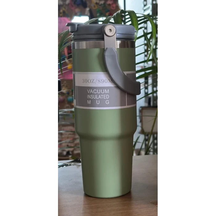 Termos 900 Ml Pipetli Termos Bardak