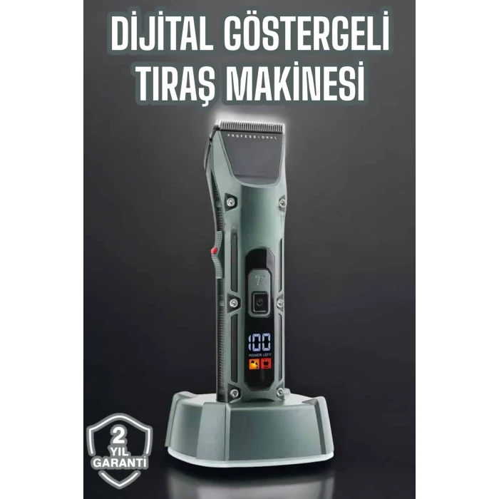 Tıraş Makinesi Uzun Pil Ömrü Şarjlı Günlük Tıraş Makinesi
