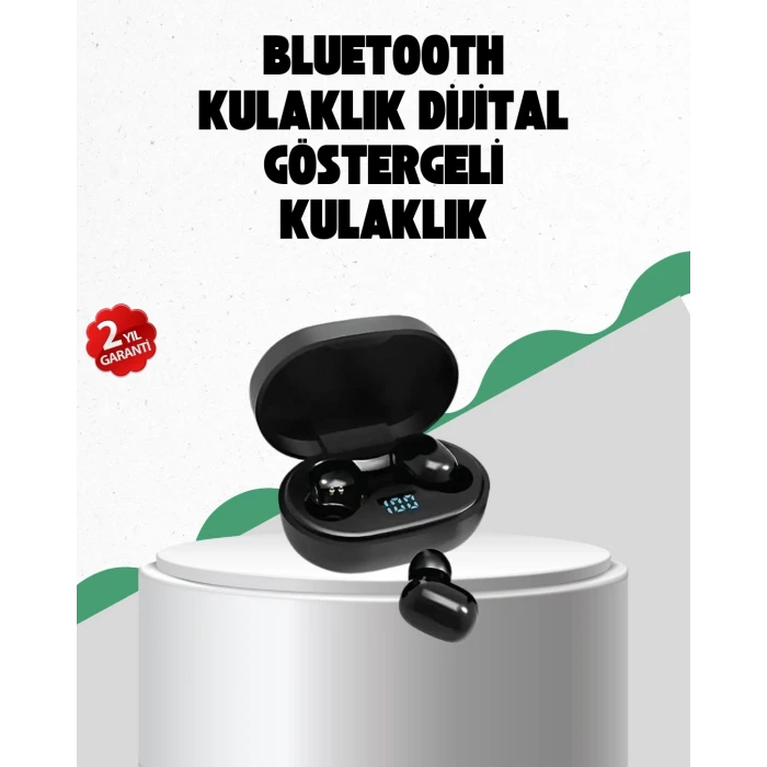 Titanyum Hoparlörlü Kablosuz Bluetooth Kulaklık