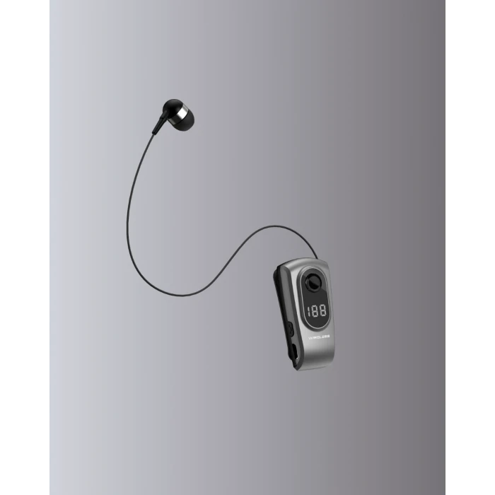 Titreşimli Bluetooth Kulaklık – Uzun Pil Ömrü, Dijital Ekranlı Kablosuz Tasarım