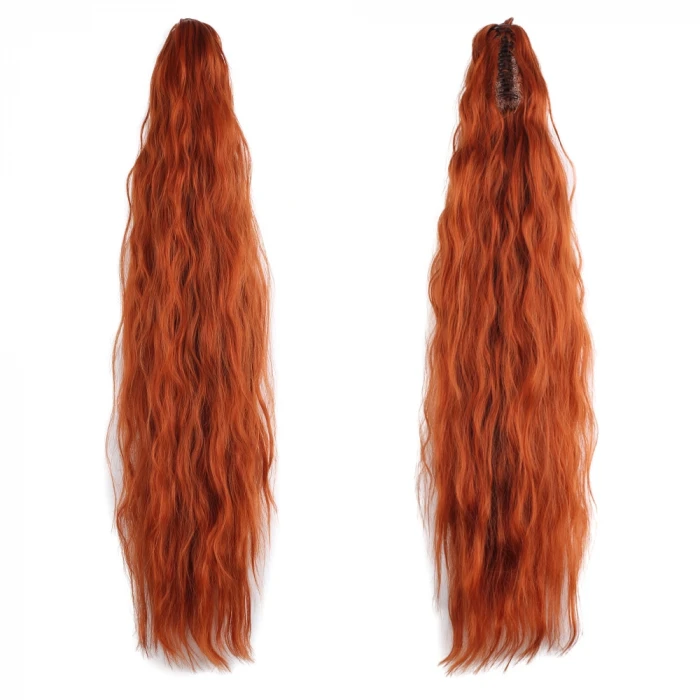 Tokalı Kabarık Dalgalı At Kuyruğu - Bakır