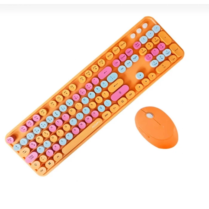 Tr Mofii Sweet Turuncu Klavye Mause Set
