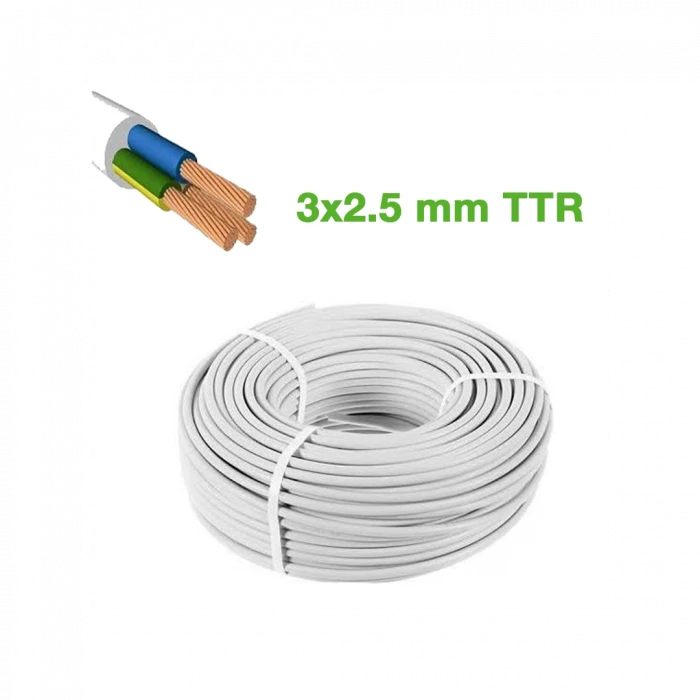 Ttr 3x2.5mm Kablo 100mt  Cca Kablo