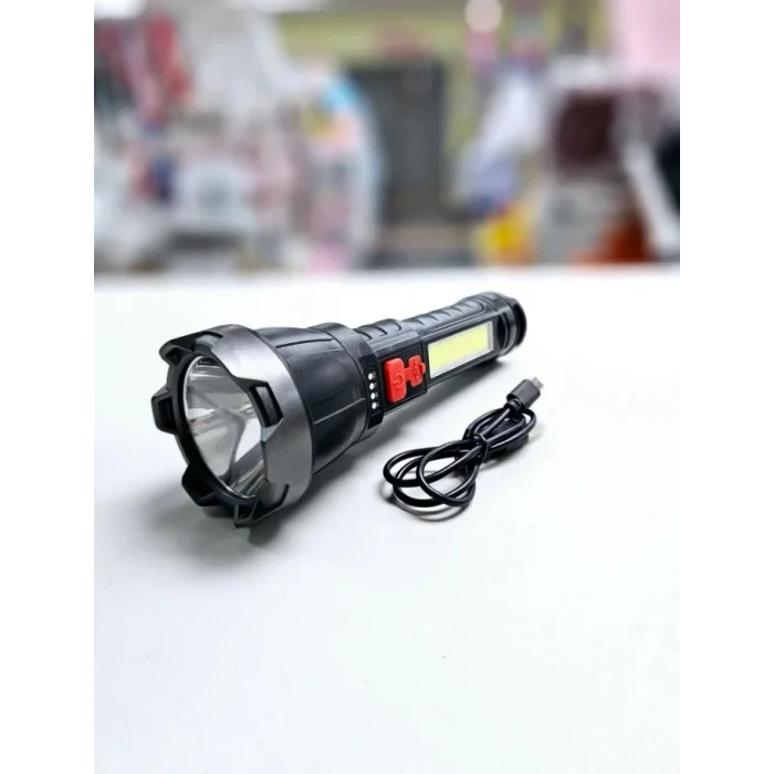 USB Glare Charging Flashlight El Feneri ZJ-05