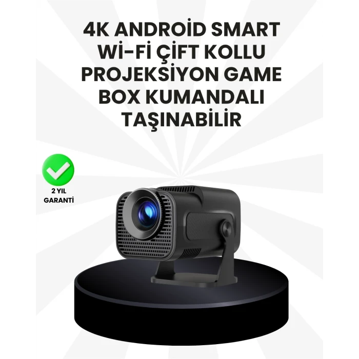 Wifi6 Ve Bluetooth 5.4 Destekli Led Projektör - Hcs350pro