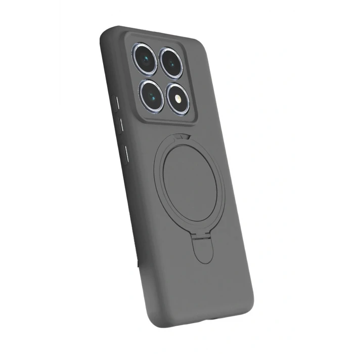 Xiaomi Mi 14T Pro Regal Magsafe Standlı Kapak - Titan Gri
