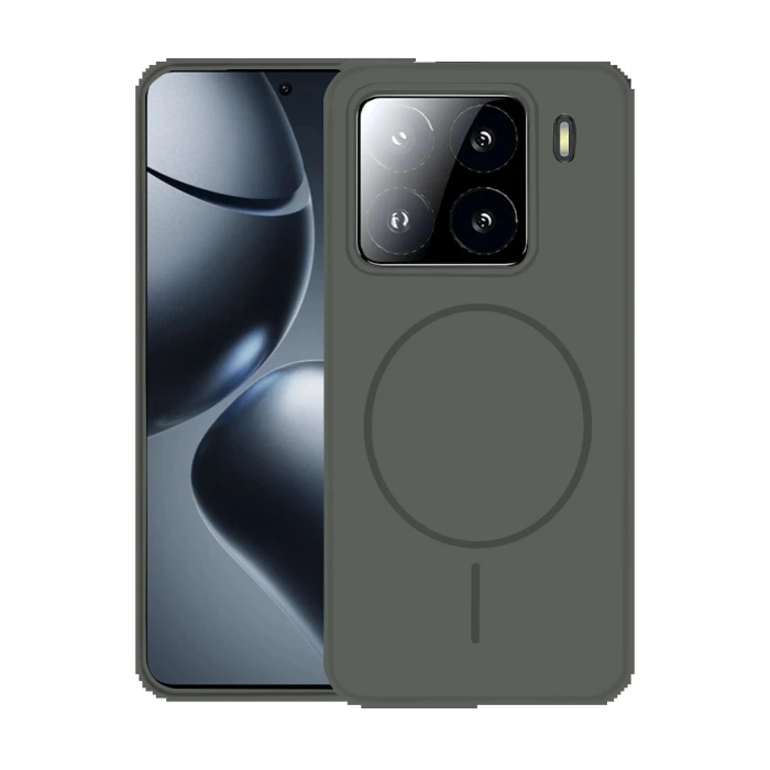 Xiaomi Mi 15 Kılıf Jully Magsafe Kapak - Titan Gri