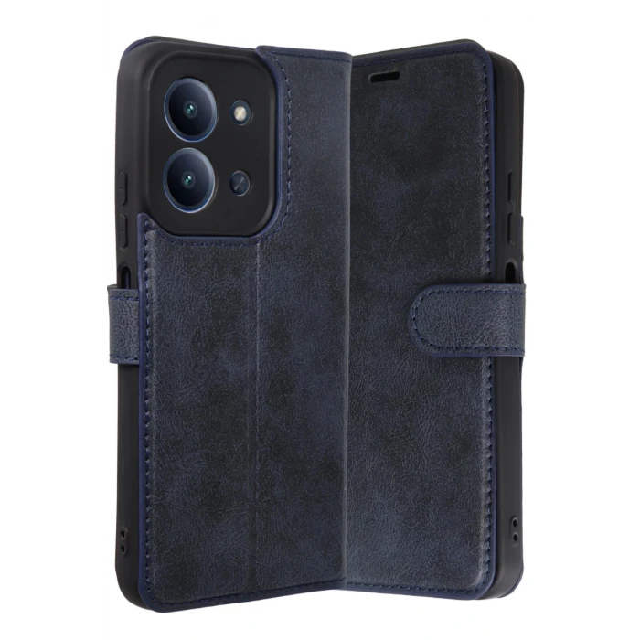 Xiaomi Redmi 15C 4G Trend S Plus Kapaklı Kılıf - Lacivert