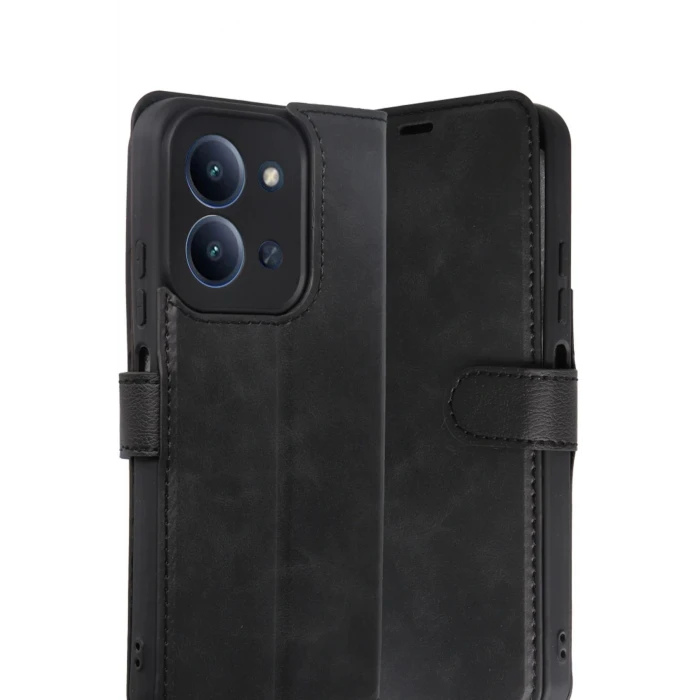 Xiaomi Redmi 15C 4G Trend S Plus Kapaklı Kılıf - Siyah