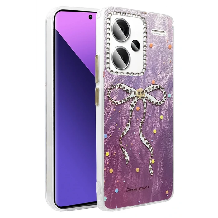 Xiaomi Redmi Note 13 Pro Plus Kılıf Blade Aynalı Desenli Kapak - Desen 1