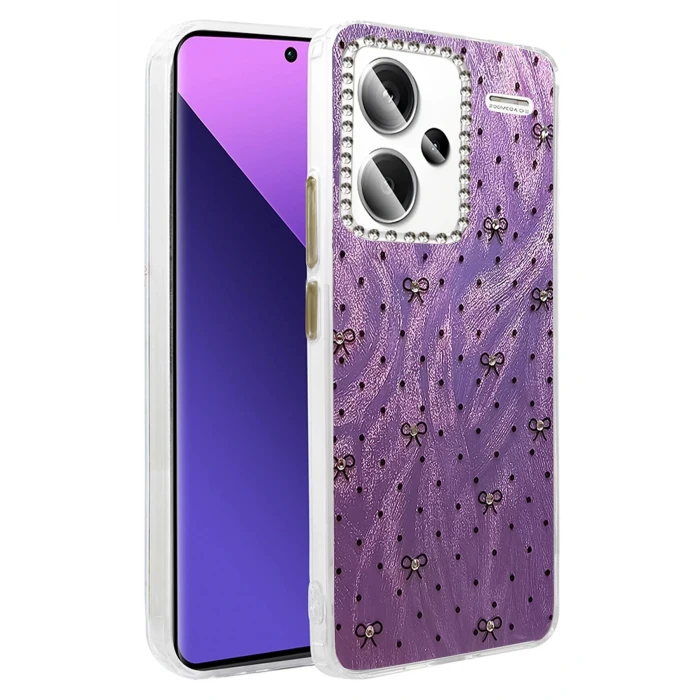 Xiaomi Redmi Note 13 Pro Plus Kılıf Blade Aynalı Desenli Kapak - Desen 2