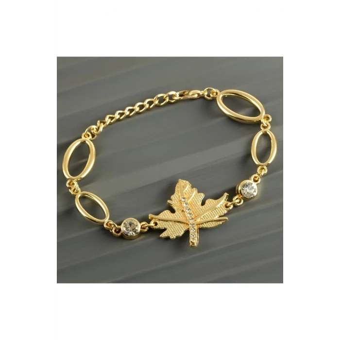 Yaprak Taşlı Trend Bileklik