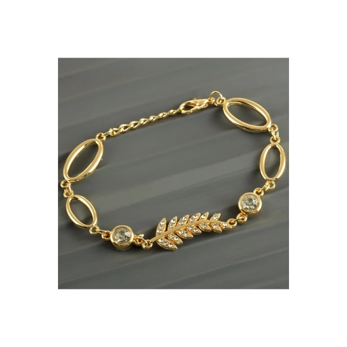 Yaprak Taşlı Trend Bileklik