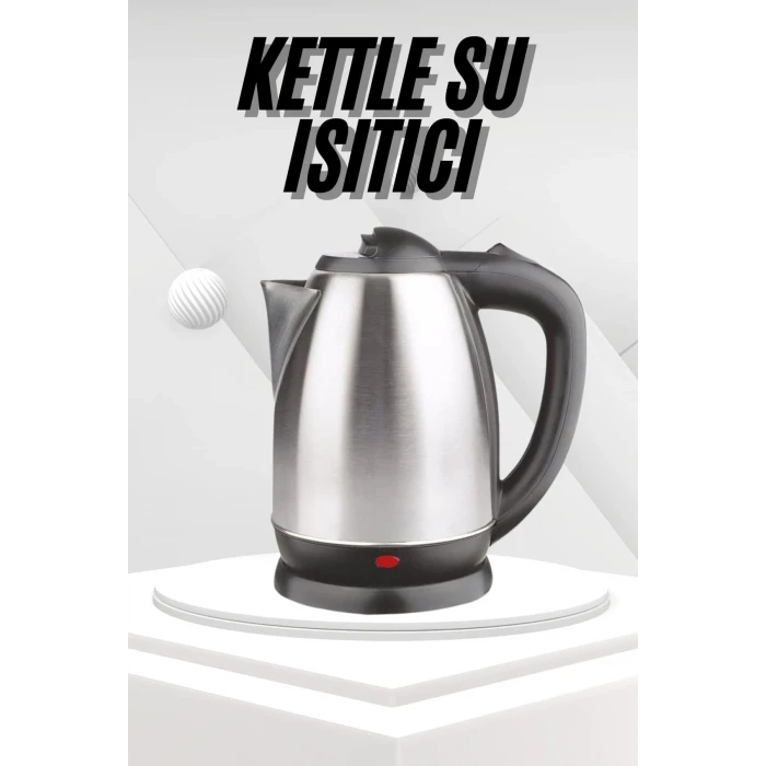 Yeni Nesil Saplı Uzun Ömürlü Paslanmaz Çelik Su Isıtıcı Kettle
