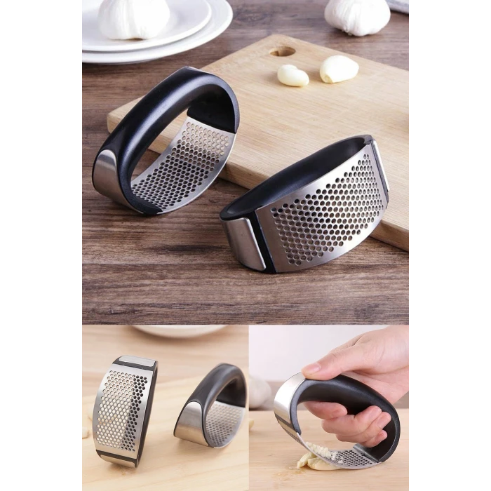 Yeni Sarımsak Ezici Paslanmaz Çelik Garlic Press