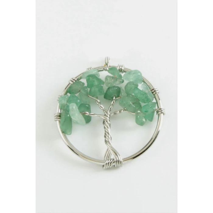 Yeşim Kalp Doğaltaş Kolye Ucu