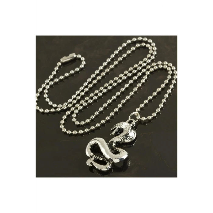 Yılan Metal Kolye