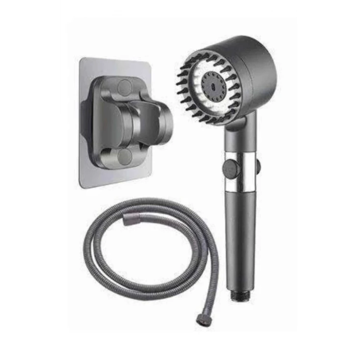 Yüksek Performanslı Masaj Etkili Su Tasarruflu Duş Başlığı Krom Kaplama Uzun Ömürlü