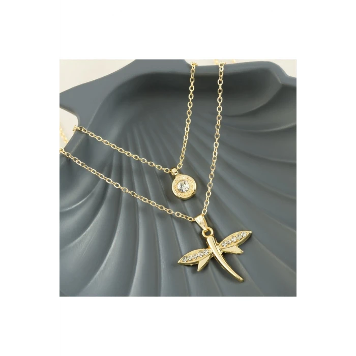 Yusufçuk Yeni Sezon İkili Kolye