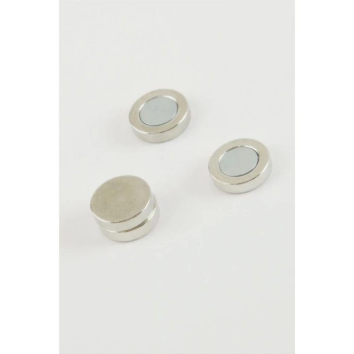 Yuvarlak Mıknatıslı Küpe