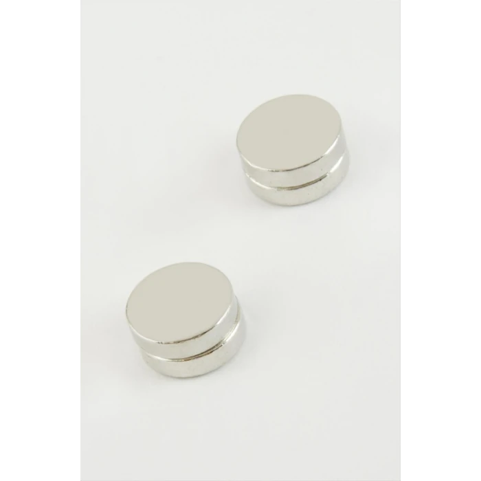 Yuvarlak Mıknatıslı Küpe