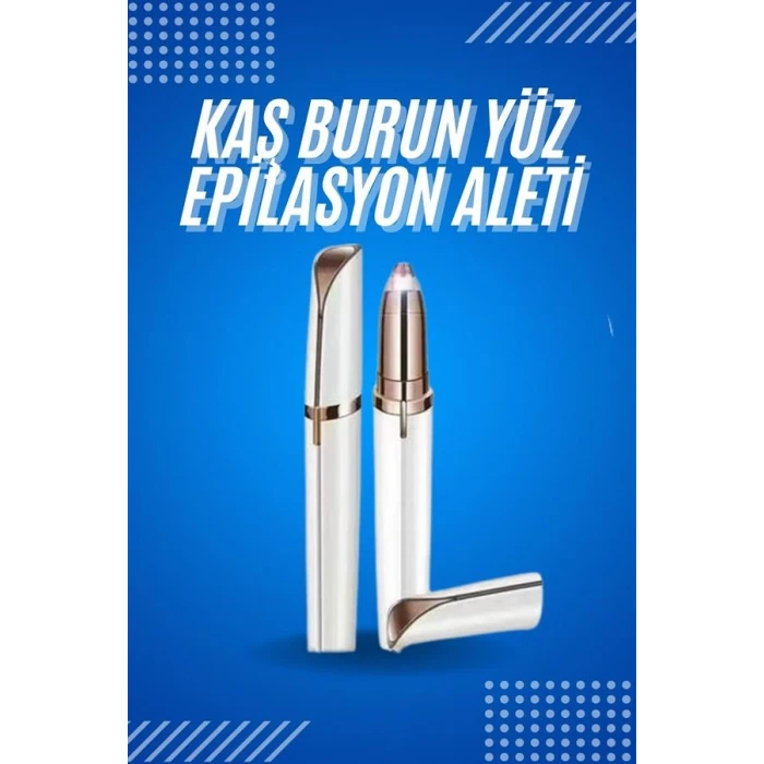 Yüz Epilatör Kıl Kaş Bıyık Tüy Alma Aleti Kaş Bıyık Alma Epilatörü