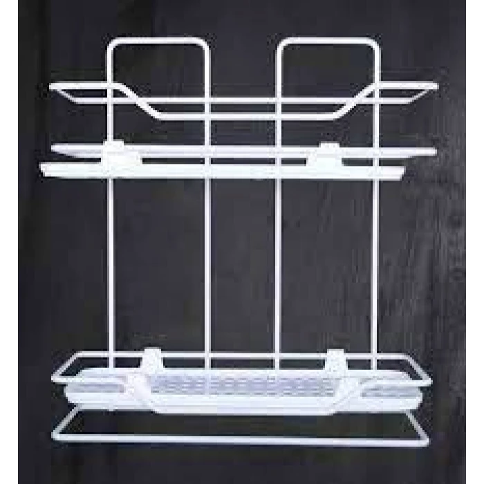 ZAMBAK 2Lİ RAF SİYAH BEYAZ (K95)