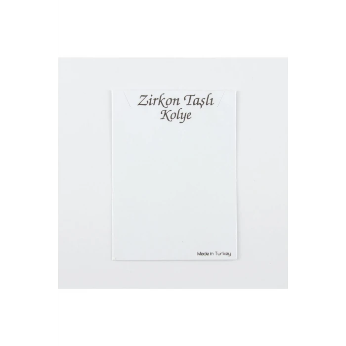 Zirkon Kolye Kartı