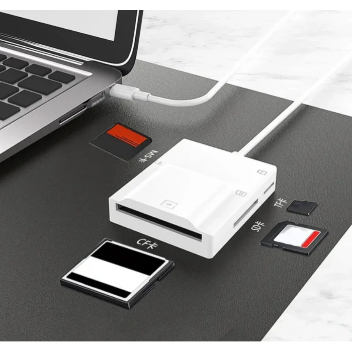ZR780 Nk-3057H Type-C 3.0 4 İn 1 Card Reader