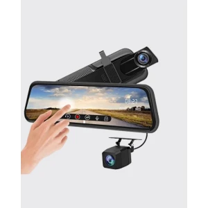 1080P Çift Kameralı Dokunmatik Dikiz Aynası G Sensörlü