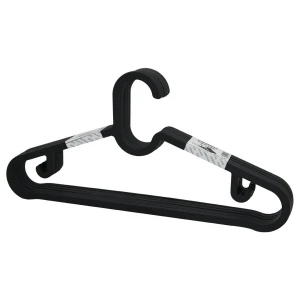 10pcs Plastik - Antrasit Gri Elbise Askısı