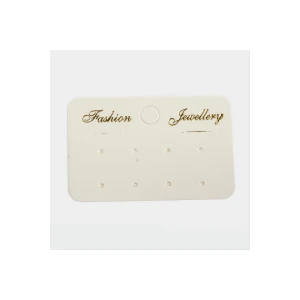 12 Delikli Lüx Küpe Kartı