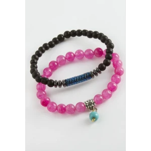 2 Adet Hematit Ceyt Doğaltaş Bileklik