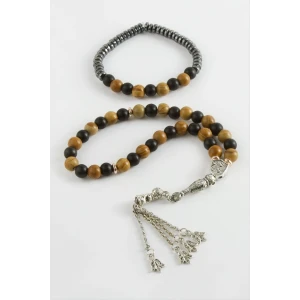 2li Jasper Doğal Taş Bileklik Tesbih Set