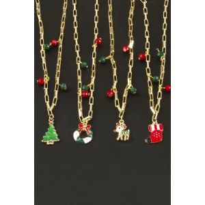 2025 Yılbaşı Kristal Zincir Kolye