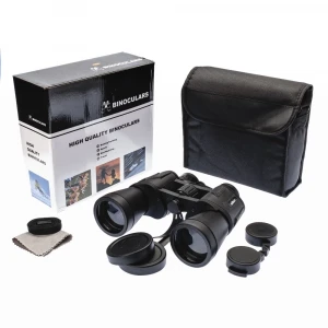 20×50 – Geniş ön Mercekli – 1000m/56m El Dürbünü – Siyah