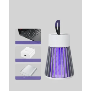 2’si 1 Arada LED Işıklı Elektrikli Böcek Öldürücü