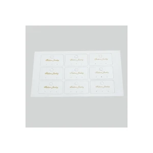 3 Delikli Lüx Küpe Kartı