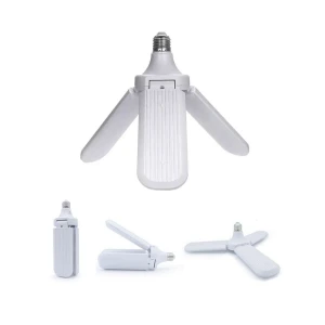 3 Kollu Pervane Modeli Beyaz Led Lamba Ampul 24w - E27