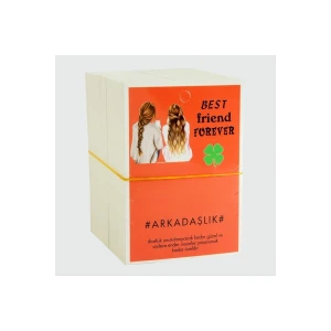 3lü Arkadaşlık Bileklik Kartı