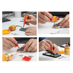 31 Parça Saatçi ve Telefoncu Onarım Tornavida Seti Hassas Tornavida Seti