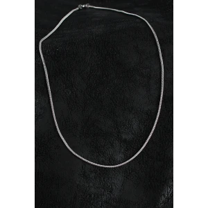 ietaks™ 316L Çelik Örme Zincir Model Gümüş Renk Erkek Kolye