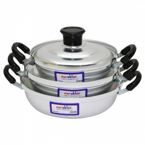 3lü Alüminyum Omlet Set No-18-20-22
