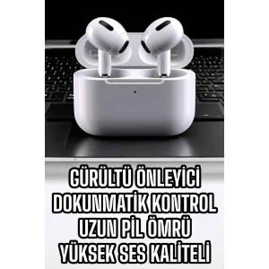 3.Nesil TWS Bluetooth Kulaklık Mikrofonlu ANC Özelliği Dokunmatik Kontrol
