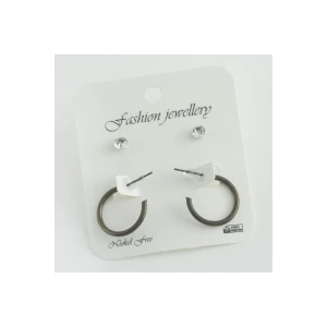 4lü Ezme Halka Küpe (2 cm)