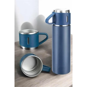 500 Ml Kapasiteli Taşınabilir Basınçlı Termos Seti Günlük Kullanım İçin İdeal