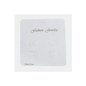 6 Delikli Lüx Küpe Kartı