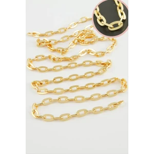 6 mm Oval Zincir 1 metre