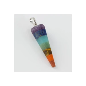 7 Çakra Doğaltaş Kolye Ucu