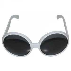 80 li Yıllar Beyaz Renk Nostalji Yeşilçam Parti Gözlüğü (K95)